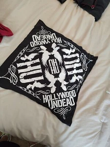 Hollywood Undead Bandana Black White - Picture 1 of 11