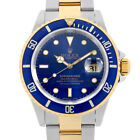 Rolex Submarina Datum 16613 blau U-Nummer gebraucht Herren