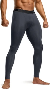 Men'S Compression Pants, Cool Dry Athletic Workout Running Tights Leggings with - Picture 1 of 12