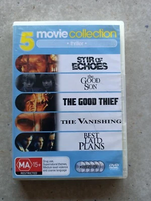 5 Movie Thriller Set DVD Stir Echoes,Good Son,Thief,Vanishing,Best Laid Plans R4 - image 1 of 4