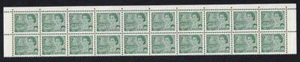 Canada 1971 QEII 7c Centennial, MNH W2B tagged blank upper strip, sc#543p DEX - Picture 1 of 1