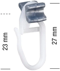 Klick-Gleiter »X-Gleiter«, GARESA, Innenlaufsysteme, (Set, 100-St), für Innenlau - Bild 1 von 1