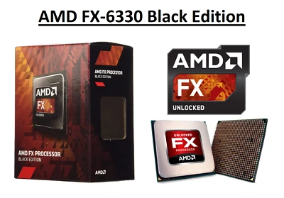 AMD FX-6330 Black Edition Hexa Core Processor 3.6-4.2 GHz, Socket AM3+, 95W CPU - Image 1 of 4