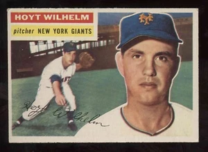 1956 Topps #307 Wilhelm in Ex-ExMt condition - Picture 1 of 2