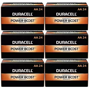 Pilas alcalinas AA DURACELL MN1500CT POWERBOOST (144/cartón) - Imagen 1 de 4