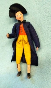 💙 Vintage BAPS Bartel Von Arps🍃🌷Hessian Family Father Felt Doll🌷🍃Germany - Picture 1 of 13