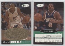 2000 Sage Hit NRG Khalid El-Amin #37 Rookie RC