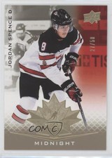 2021 Upper Deck Team Canada Juniors Fall Expo Promo Midnight /50 Jordan Spence