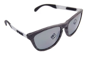 OAKLEY FROGSKINS MIX POLARIZED OO9428-07 Mens Sunglasses WOODGRAIN PRIZM BLACK - Picture 1 of 15