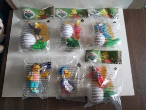 4 x The Simpsons Springfield Fußballer Figuren + 2 The Simsons Fig | Burger King - Bild 1 von 7