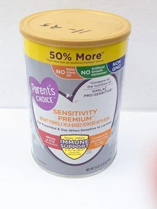Parent's Choice Sensitivity Premium Baby Formula with Iron - Dual HMOs - 34 oz - Picture 1 of 6