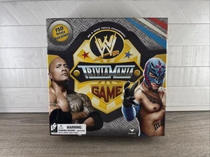 WWE Trivia Mania Board Game 2013 WWF  Wrestling Game The Rock John Cena Unplayed - Picture 1 of 5