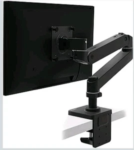 Ergotron LX Pro Premium Monitor Arm Single Monitor Desk Mount New - Picture 1 of 8