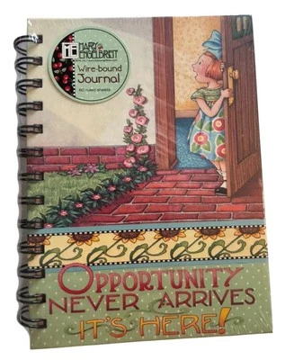 Mary Engelbreit Journal "Opportunity" 80 Pages Spiral Bound New in Package - Image 1 of 2