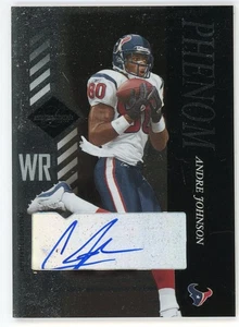 2003 Leaf Limited Andre Johnson Rookie RC Auto Autograph #145 #/150 Texans - Picture 1 of 1