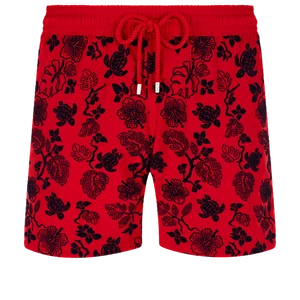Vilebrequin Mahina Swim Short Natural Turtles Pepper - Picture 1 of 4