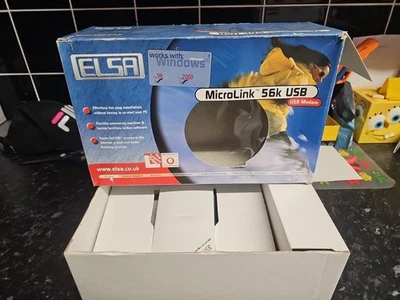 Elsa Microlink 56k USB Modem Neu Kostenloser Versand  - Bild 1 von 4