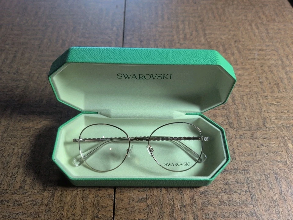 Swarovski SK1013, monturas de gafas para mujer, oro pálido Foto 1 de 4