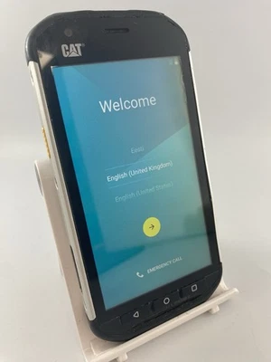 CAT S40 Black Unlocked 16GB Rugged 4.7" 8MP Android Waterproof Smartphone #C08 - Image 1 of 4