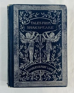 Tales From Shakespeare Charles & Mary Lamb Vintage 1800s Blue Book (Read Descr) - Bild 1 von 9