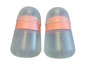 nanobebe 2pk Silicone Baby Bottle - Pink - 9oz. - Picture 1 of 4
