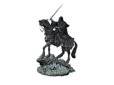 Il Signore Degli Anelli Deluxe Art Scale Statua 1/10 Nazgul On Horse 42 Cm Iron  - Immagine 1 di 4