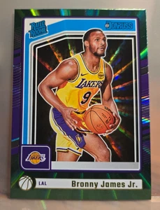 2024-25 Donruss Bronny James Jr. Holo Green Laser Rookie #243 - Picture 1 of 2