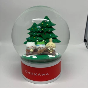 Chiikawa Anytime My Favorite Kuji Snow Dome Natale ultimo premio GIAPPONE usato - Foto 1 di 5