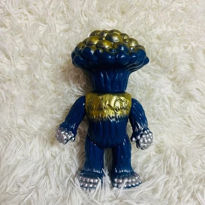 Marmit Vinyl Paradise Matango Limited  Blue Molded Gold Silver Sofubi 626459 - Image 1 of 4