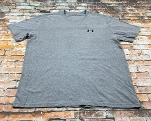 Under Armour Shirt Erwachsene L grau Sport Training Workout Gym Yoga Tee Herren - Bild 1 von 8
