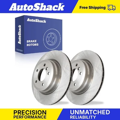 Rear Brake Rotors Pair for BMW 335xi 335d X1 330i 330xi 335is 335i xDrive Foto 1 de 4
