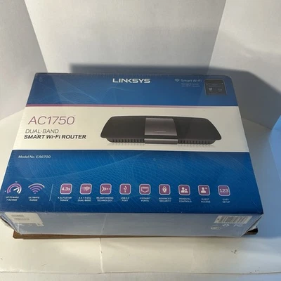 Linksys AC1750 Dual-Band Smart Wi-Fi Router Model No. EA6700 - Image 1 of 4
