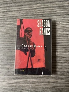 Sealed Shabba Ranks Housecall Cassette Single 1991 - Picture 1 of 5
