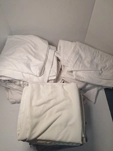 Twin Size Sheet Lot, Pillowcases, Multicolored, Cotton, Polyester - Picture 1 of 4
