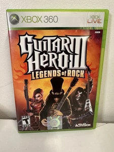 Guitar Hero: III 3 Legends of Rock (Microsoft Xbox 360, 2007) en caja original - Imagen 1 de 2