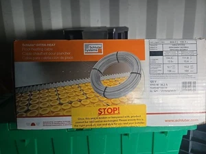 Schluter Ditra-Heat Cable 120V - 444 ft. (134.3 Sq Ft) Factory Sealed - Picture 1 of 6