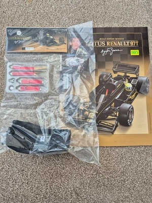 1/8 DEAGOSTINI COSTRUIRE IL 1985 LOTUS RENAULT 97T AYRTON SENNA F1 PROBLEMA DI - Immagine 1 di 3