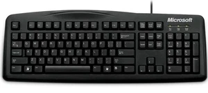 Microsoft Wired Keyboard 200 for Business - Black - Picture 1 of 9