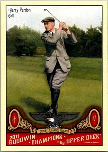 2011 Upper Deck Goodwin Champions #133 Harry Vardon - Picture 1 of 2