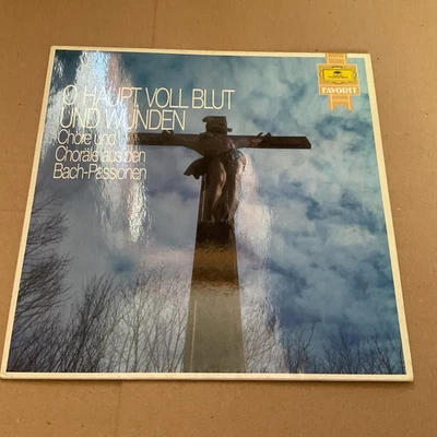 LP Bach O Haupt, voll Blut und Wunden - Chöre und Choräle aus den Bach-Passionen - Bild 1 von 3