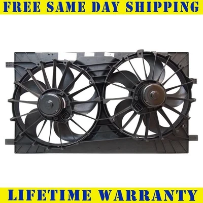 New Radiator Condenser Fan Assembly For 2007-2017 Jeep Compass 2.4L 2.0L - Image 1 of 4
