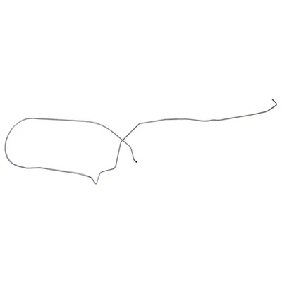 Chevrolet Corvette 1974-1977 emisión de vapor gas línea de combustible tubo 1/4 acero inoxidable Foto 1 de 4