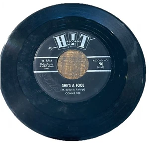 CONNIE DEE SHE'S A FOOL/IT'S ALL RIGHT HIT 45RPM 90 - Picture 1 of 4