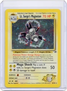 Pokemon Lt. Surge's Magneton 1999-2000 Wizards 8/132 Holo - Bild 1 von 2