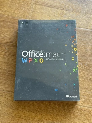 MS Microsoft Office MAC 2011 Home and Business Full Retail BRAND NEW Sealed - Image 1 of 4