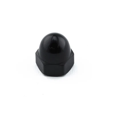 Aluminium Dome Nut M6 x 1.00mm DIN1587 Black | Pro-Bolt