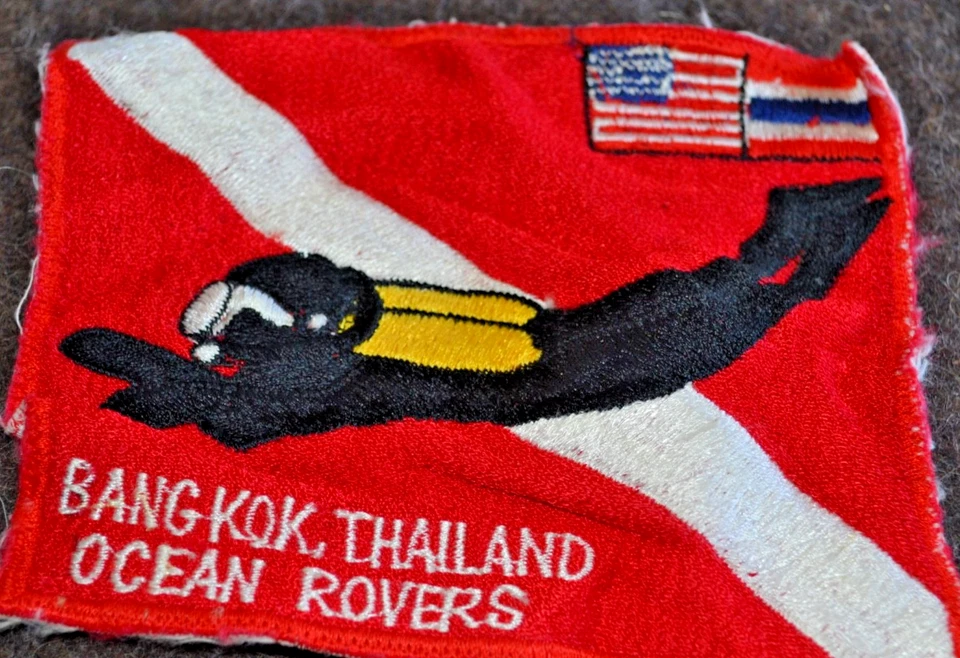 VINTAGE THEATER MADE PATCH BANGKOK THAILALAND OCEAN ROVERS  (2 OF 2) - Image 1 of 1