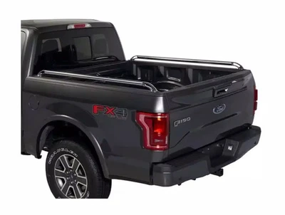 Putco Locker Truck Rails For Ford F150 2015-2025 6'7 w/ Tonneau Cover Chrome - Image 1 of 4