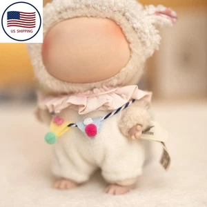 Für La-bub Kleidung Baby Lamm Overall The Monsters Plüsch Puppe Outfit Set ohne Spielzeug - Bild 1 von 7