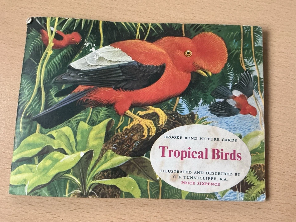 Brook Bond Tea Cards Tropical Birds Album - Missing Cards - Image 1 of 4
